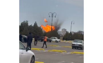 Срочно: Иранский дрон упал в аэропорту Нахчывана