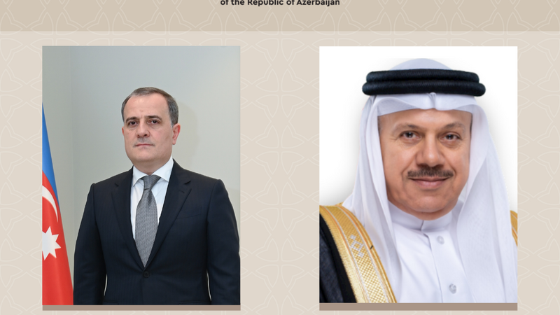Джейхун Байрамов провел телефонный разговор с министром иностранных дел Королевства Бахрейн