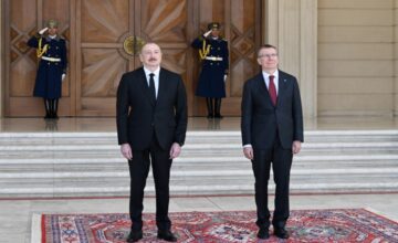 Состоялась официальная церемония встречи Президента Латвии – ФОТО
