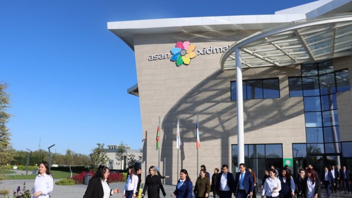 МЧС провело учения по гражданской обороне в центре «ASAN Xidmət» в Сальяне – ВИДЕО