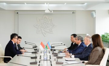 Анар Алиев встретился с послом Индонезии
