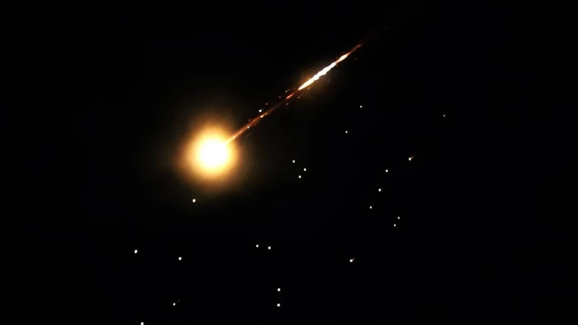 Иран начал новую ракетную атаку на Израиль