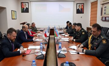 Азербайджан и Чехия подписали план военного сотрудничества