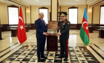 Заместитель ректора Национального университета обороны Турции посетил Нахчыван