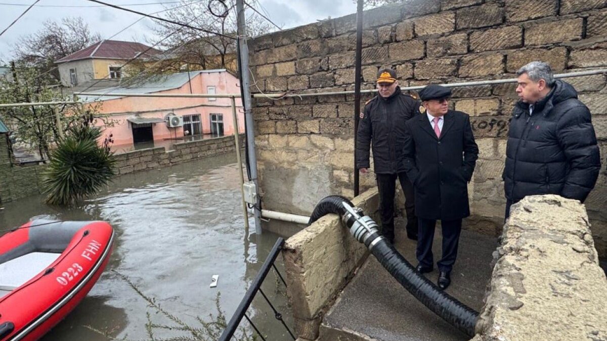 Кямаледдин Гейдаров ознакомился на месте с мерами безопасности, принятыми в Кешля – ВИДЕО – ФОТО