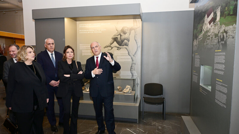 Первая леди Азербайджана Мехрибан Алиева посетила Национальный музей Грузии в Тбилиси – ФОТО