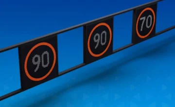 На дороге Зыхский круг – Аэропорт снижен скоростной режим