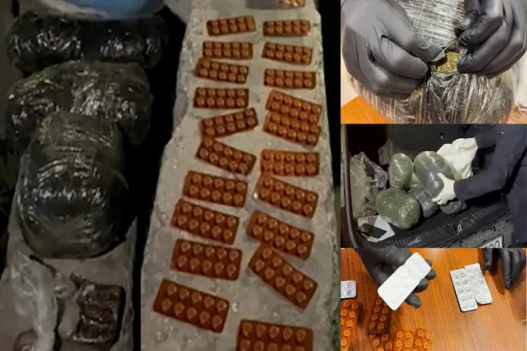 У задержанных в Бинагади лиц обнаружено 54 кг наркотиков – ВИДЕО