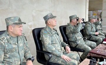 Руководящий состав Министерства обороны проверил ход тактических учений – ФОТО