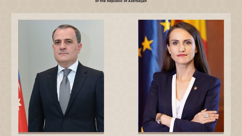 Джейхун Байрамов провел телефонный разговор со своим румынским коллегой