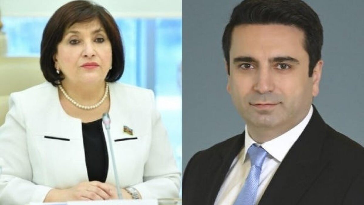 Началась встреча председателей парламентов Азербайджана и Армении