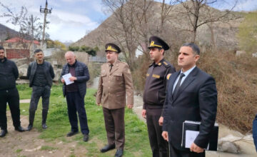 Проведены очередные мероприятия на тему «Опасность селей в весенне-летний период» – ФОТО