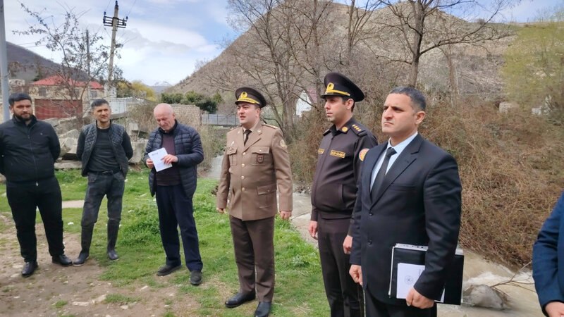 Проведены очередные мероприятия на тему «Опасность селей в весенне-летний период» – ФОТО