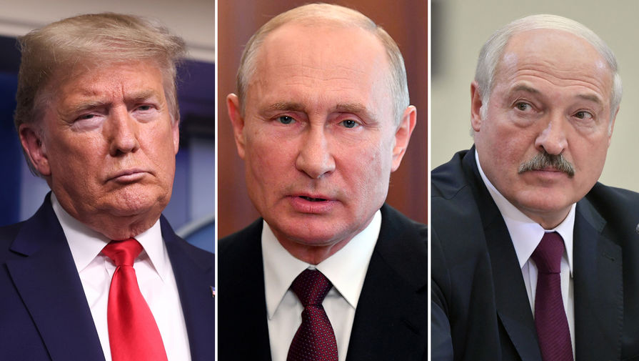 Лукашенко возвел Путина и Трампа на императорский трон