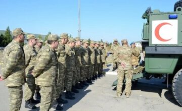 Начались учебные сборы с военнообязанными