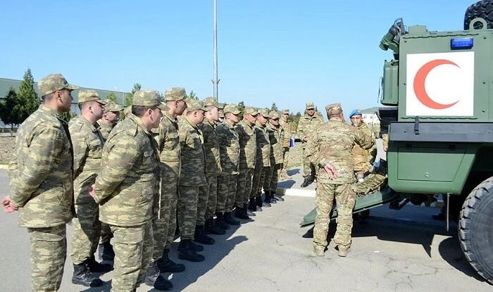 Начались учебные сборы с военнообязанными