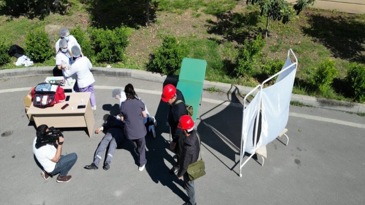 МЧС провело учения по гражданской обороне – ВИДЕО