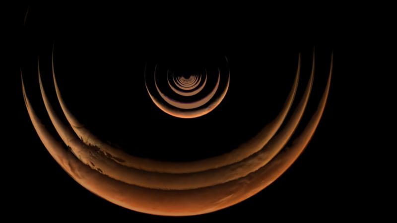 NASA опубликовало редкие снимки Марса