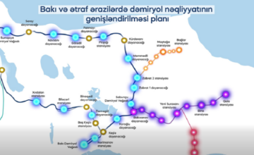 К 2030 году количество станций на Абшеронской кольцевой железной дороге достигнет 40 – ВИДЕО