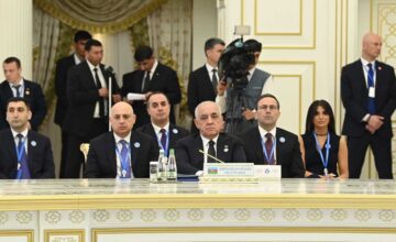 Али Асадов проинформировал о WUF13 и работах в Карабахе на заседании Совета глав правительств СНГ