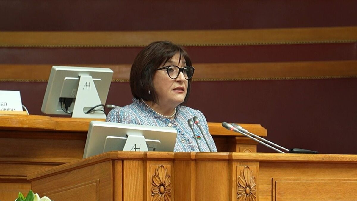 Председатель Милли Меджлиса выступила на 60-м пленарном заседании МПА СНГ
