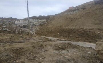 Оползень в Баку Белый Город