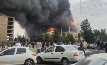 Пожар в торговом центре Тегерана: 8 погибших
