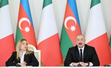В социальных сетях Президента Ильхама Алиева опубликован видеоролик о встрече с Джорджей Мелони