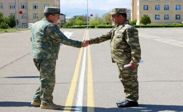 В Нахчыване прошли учебные сборы с военнообязанными – ВИДЕО