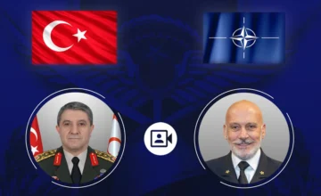 Байрактароглу и адмирал НАТО обсудили региональную безопасность