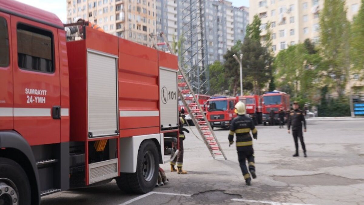 МЧС провело конкурс по случаю 103-й годовщины со дня рождения Гейдара Алиева – ВИДЕО