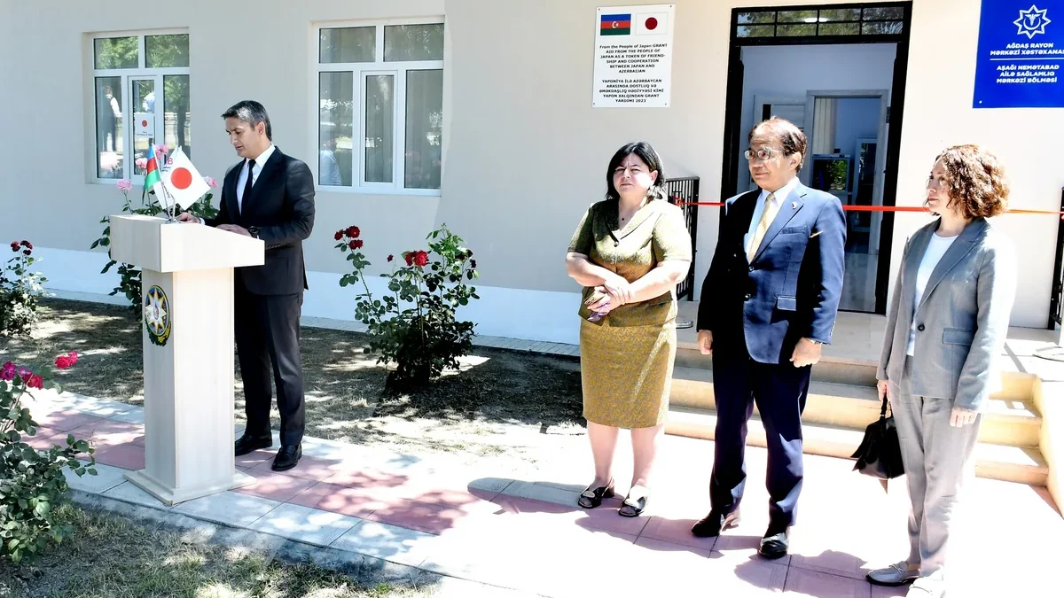 Состоялось открытие Центра семейного здоровья Ашагы Неметабад
