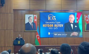 В Генеральной прокуратуре состоялось мероприятие, посвященное 103-й годовщине со дня рождения Гейдара Алиева – ФОТО