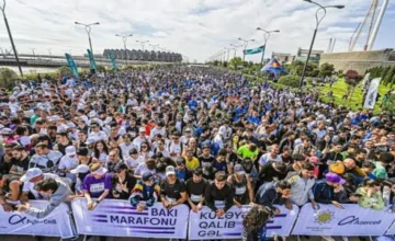 Сотрудники МИД приняли участие в «Бакинском марафоне 2026»