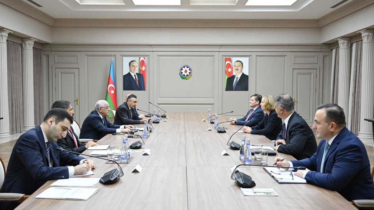 Али Асадов встретился с делегацией BP