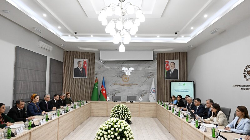 Подписан Меморандум о сотрудничестве между профсоюзами Азербайджана и Туркменистана – ФОТО