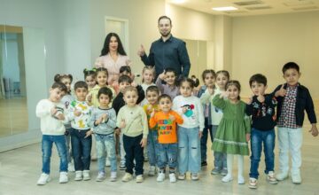 Для воспитанников детских домов организованы специальные танцевальные занятия в рамках проекта «Tanıma və güvən»
