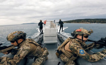 В рамках учений «EFES-2026» успешно выполнена задача по высадке морского десанта на побережье – ВИДЕО