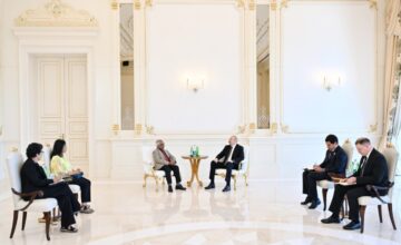 Глава Азербайджанского государства встретился с Президентом Маврикия
