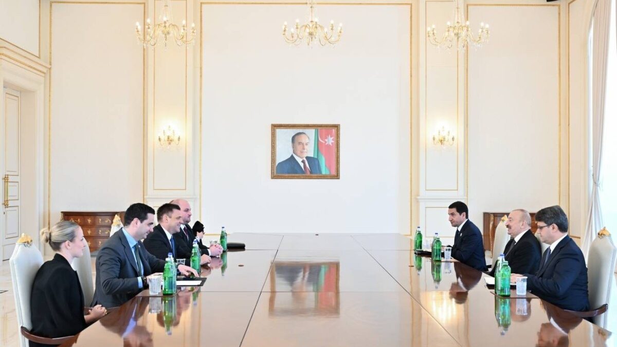 Президент Ильхам Алиев принял заместителя премьер-министра Словакии