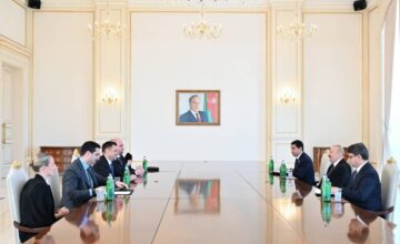 Президент Ильхам Алиев принял заместителя премьер-министра Словакии