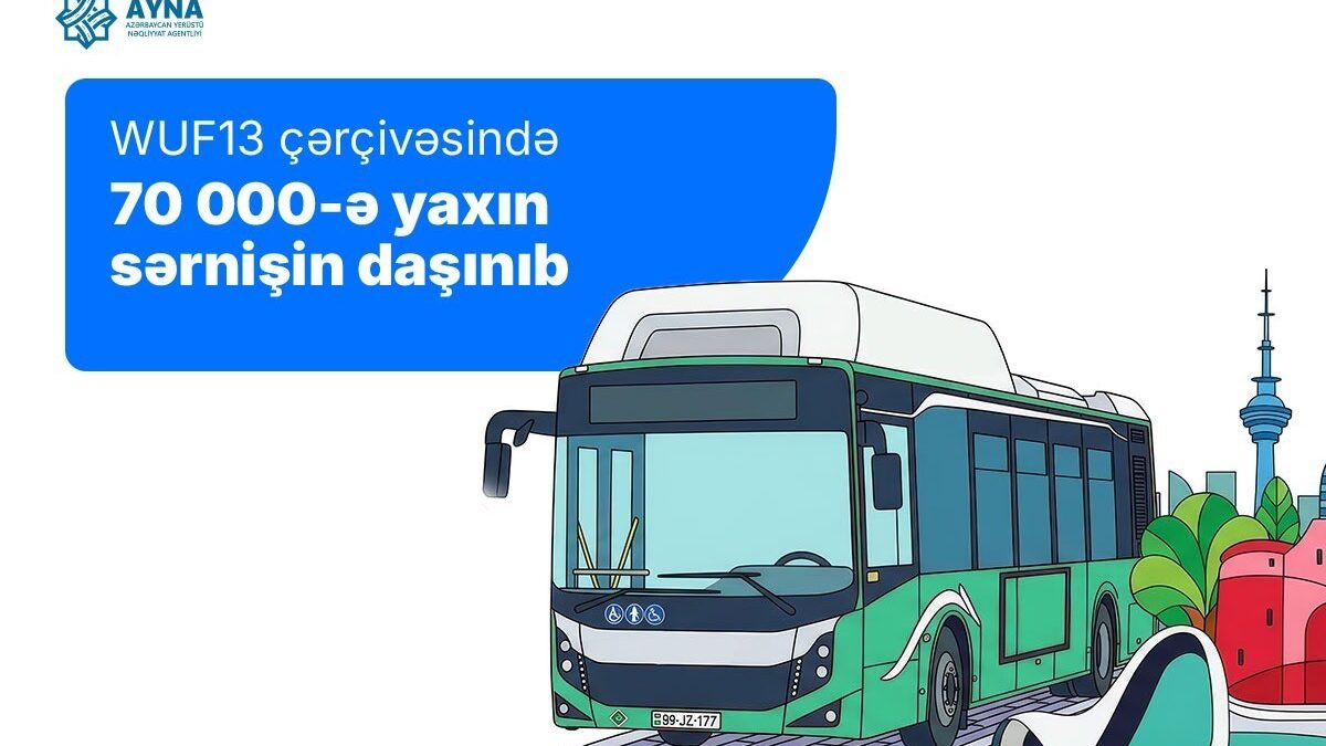 AYNA: В рамках WUF13 перевезено около 70 тысяч пассажиров