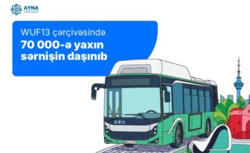 AYNA: В рамках WUF13 перевезено около 70 тысяч пассажиров