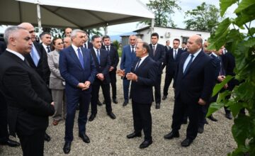 В селе Дашбулаг Ходжалинского района осмотрена инфраструктура, созданная для развития шелководства