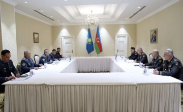 Начальник Генерального штаба Азербайджана совершил рабочий визит в Казахстан