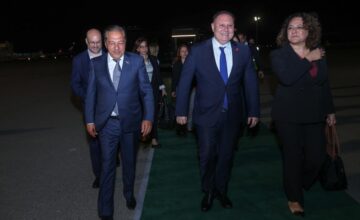 Председатель парламента Турецкой Республики Северного Кипра прибыл с визитом в нашу страну