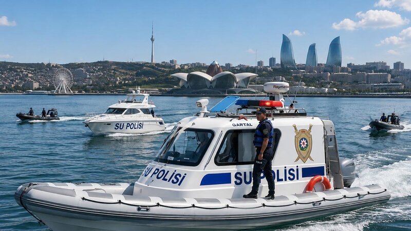 Водная полиция провела операцию против наркотиков на морском побережье