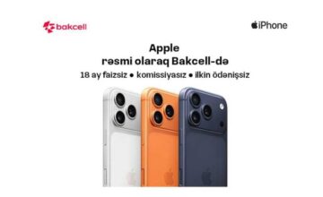 Приобретайте продукцию Apple официально в Bakcell Shop!