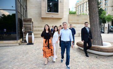 Лейла Алиева и Арзу Алиева приняли участие в церемониях открытия и презентации в Приморском национальном парке – ФОТО