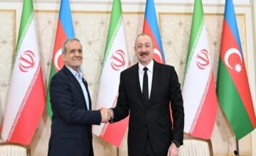 Масуд Пезешкиан направил поздравительное письмо Президенту Ильхаму Алиеву